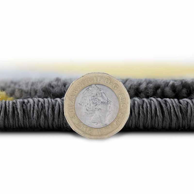 Portland Rugs 1290 E in Grey ochre