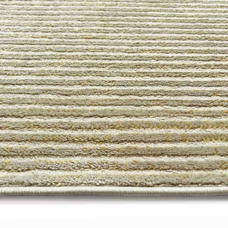 Origins Pyramid Geometric Textured Rug in Sand Beige