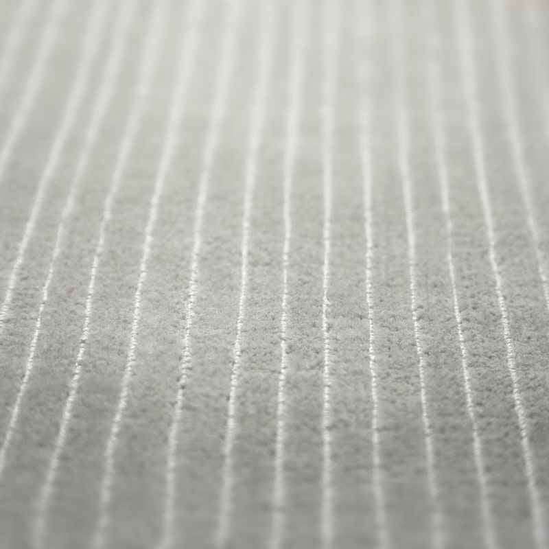 Orient Shaggy Wool Rugs in Dove Grey