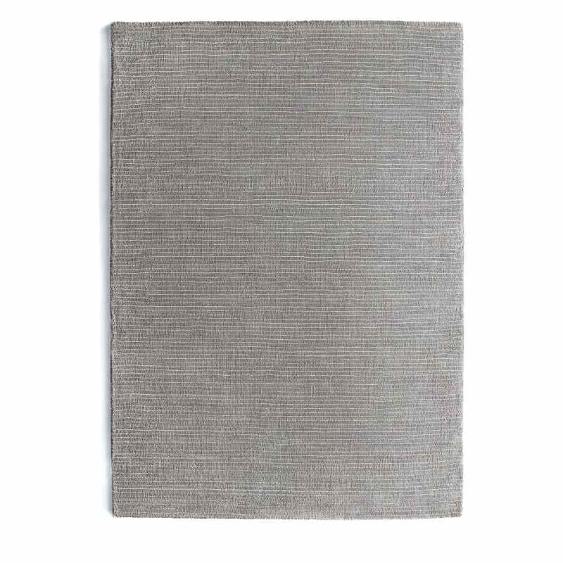 Orient Shaggy Wool Rugs in Dove Grey