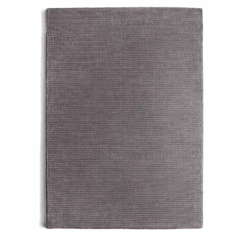 Orient Shaggy Wool Rugs in Grey