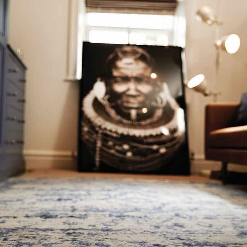 Persia Rugs in Midnight and Oyster