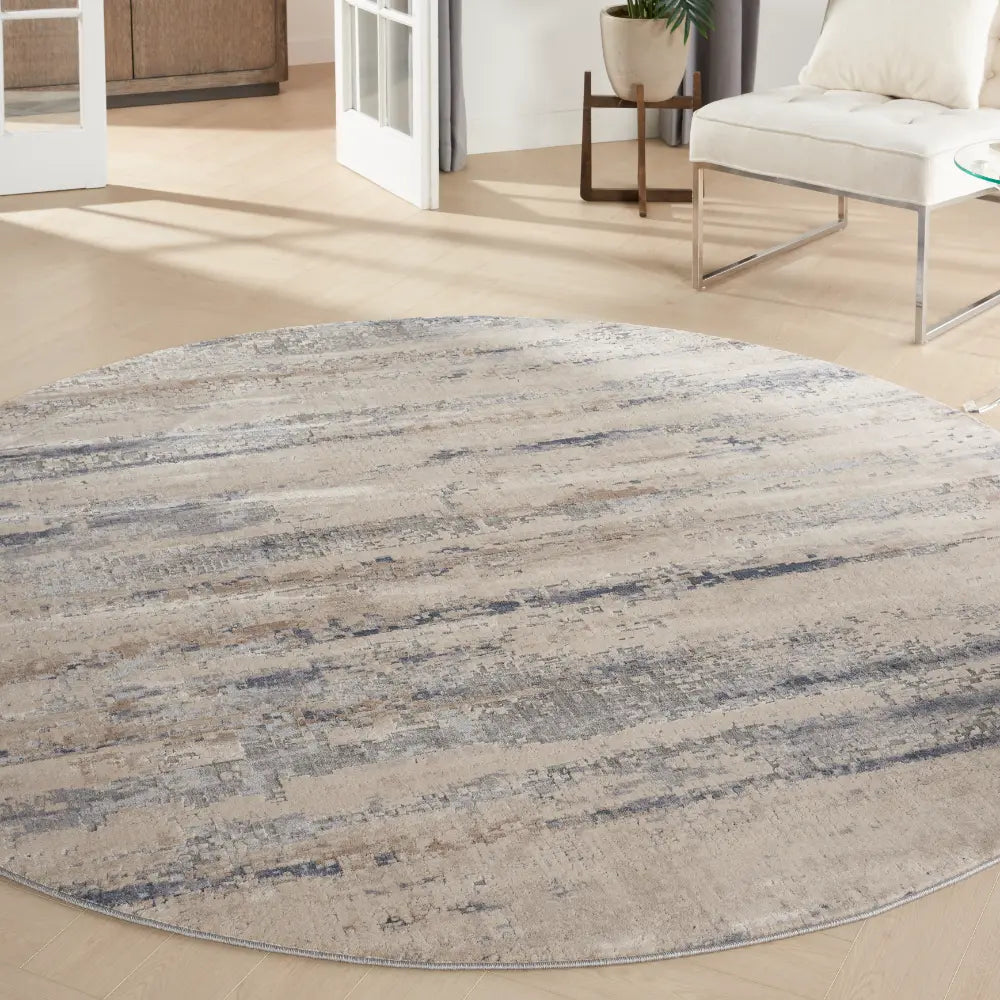 Rustic Textures RUS04 Beige Grey Rug RS