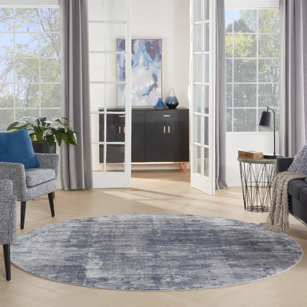 Rustic Textures RUS05 Grey Rug RS
