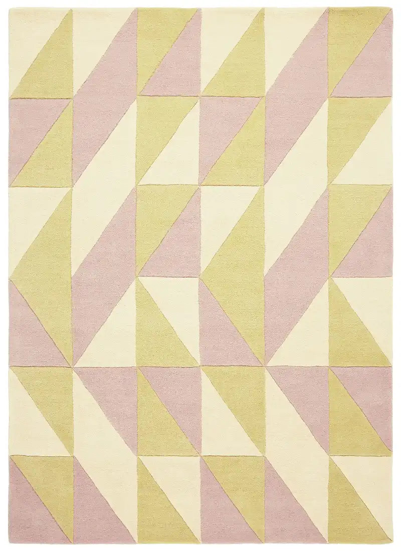 Asiatic reef rf06 flag pink Multicoloured, Pink Living Room Wool Rug.