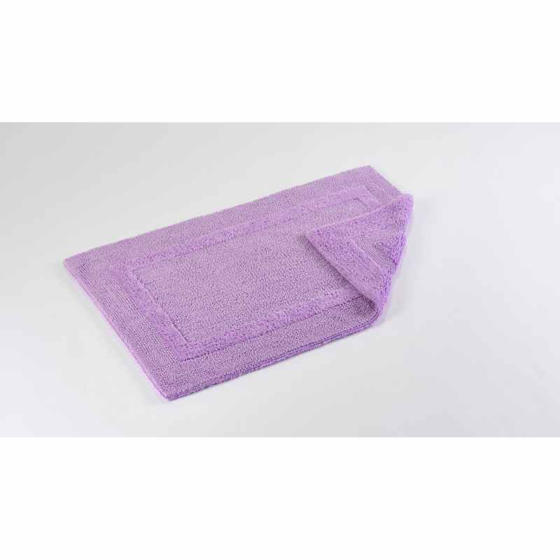 Reversible Bath Mat 430 by Designer Abyss & Habidecor in Lupin Purple