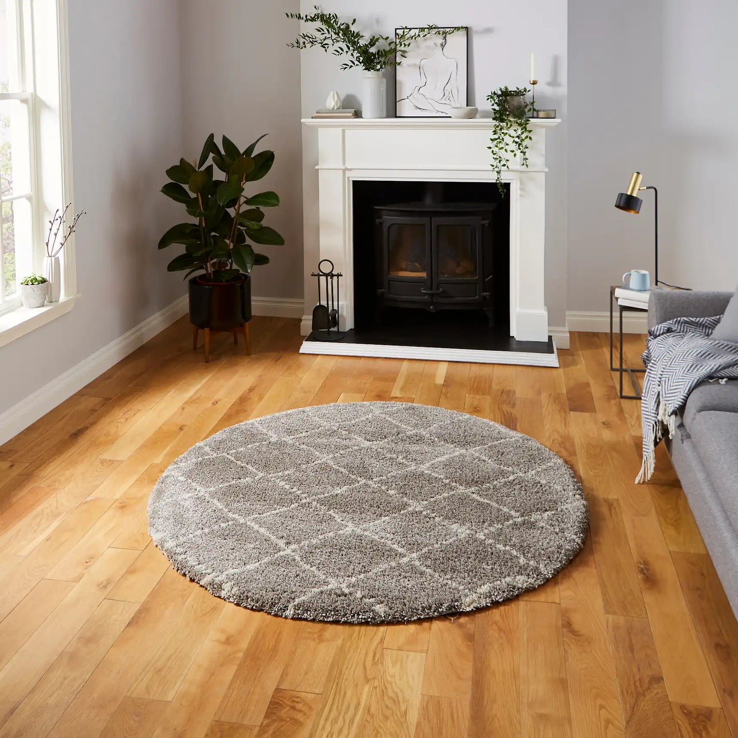 Royal Nomadic 5413 Grey Cream Rug RS