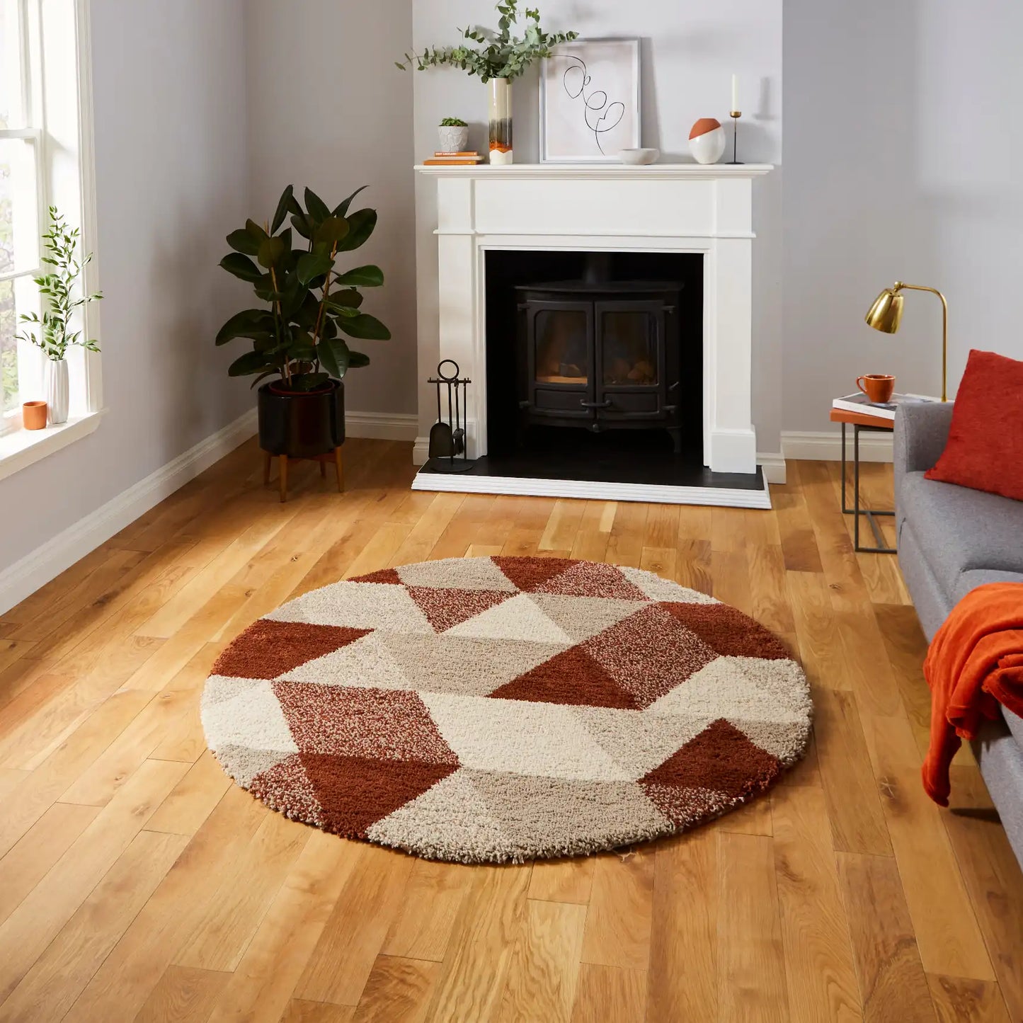 Royal Nomadic 7611 Beige Rust Rug RS