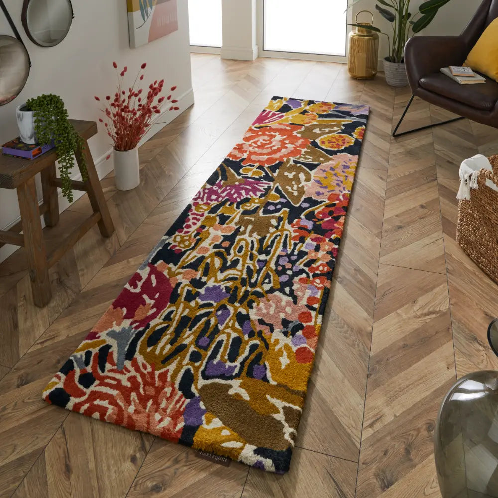 Sanguine 143205 Wool Runner Rugs by Harlequin in Multi