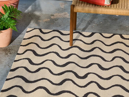 Ribbon Charcoal 124305 Rug