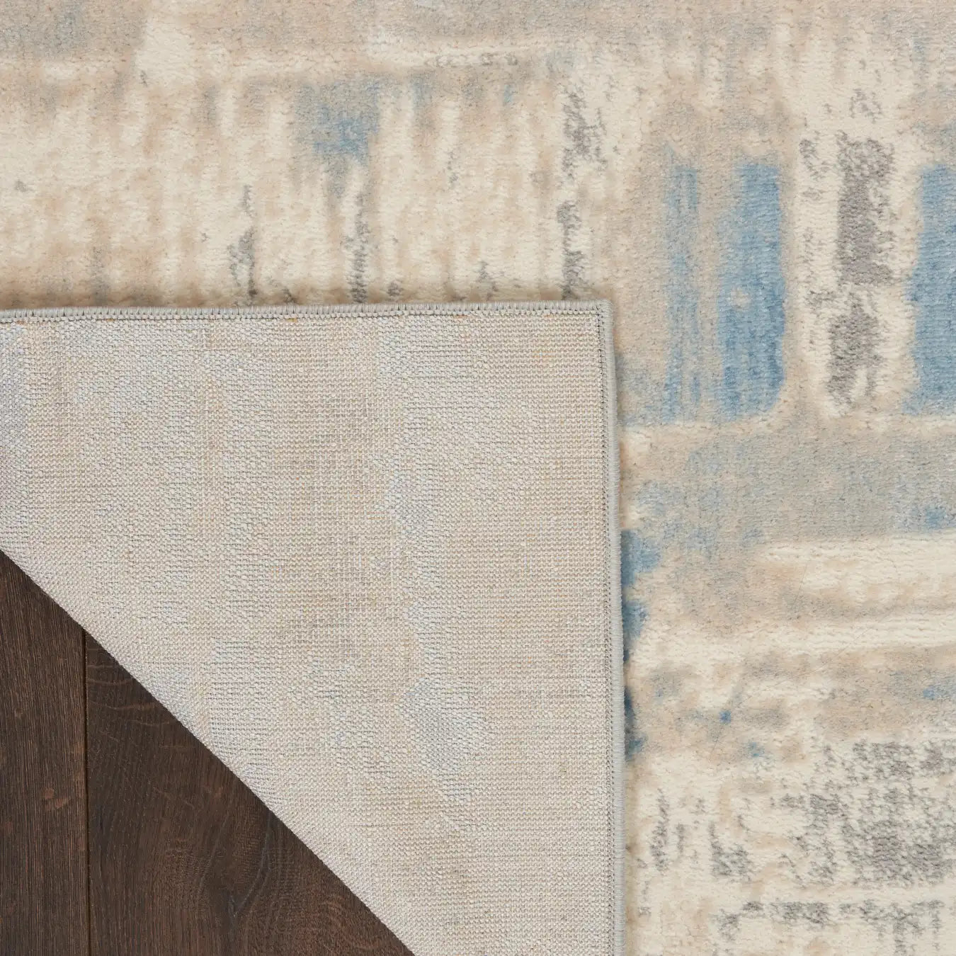 Solace SLA08 Ivory Grey Blue Rug RS