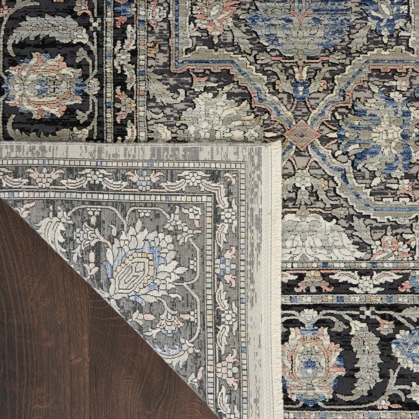 Starry Nights STN10 Grey Navy Rug RS