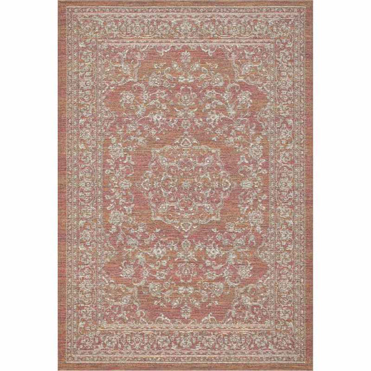 San Rocco 89009 8009 Traditional Indoor Outdoor Rugs in Sunset Multi