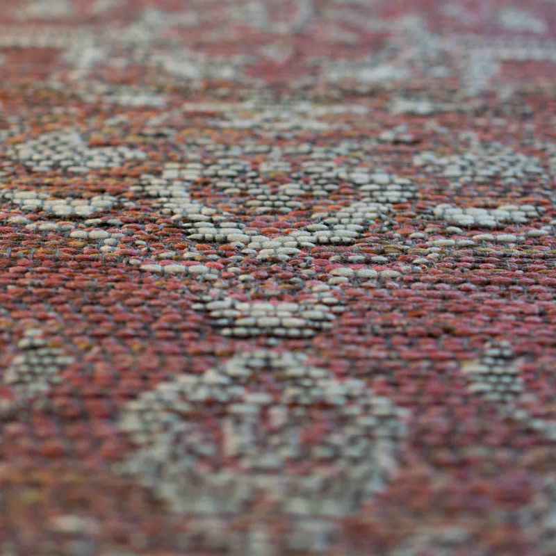 San Rocco 89009 8009 Traditional Indoor Outdoor Rugs in Sunset Multi