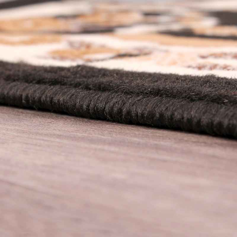 Sandringham Rugs in Black by Rugstyle