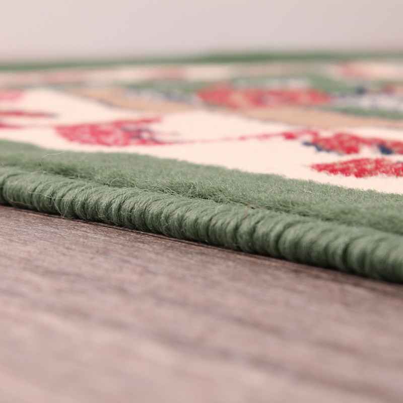 Sandringham Rugs in Green by Rugstyle