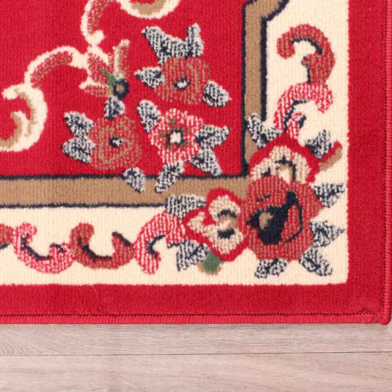 Sandringham Rugs in Red by Rugstyle