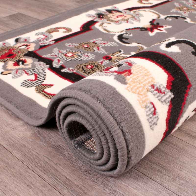 Sandringham Runners in Grey by Rugstyle