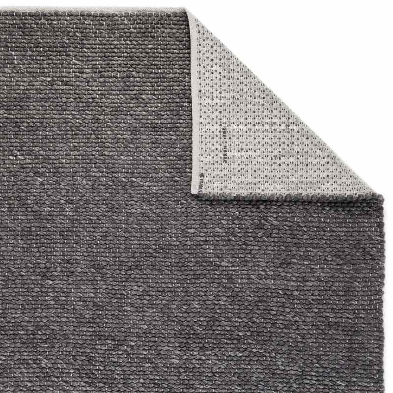 Savannah Wool Rug in Charcoal Grey