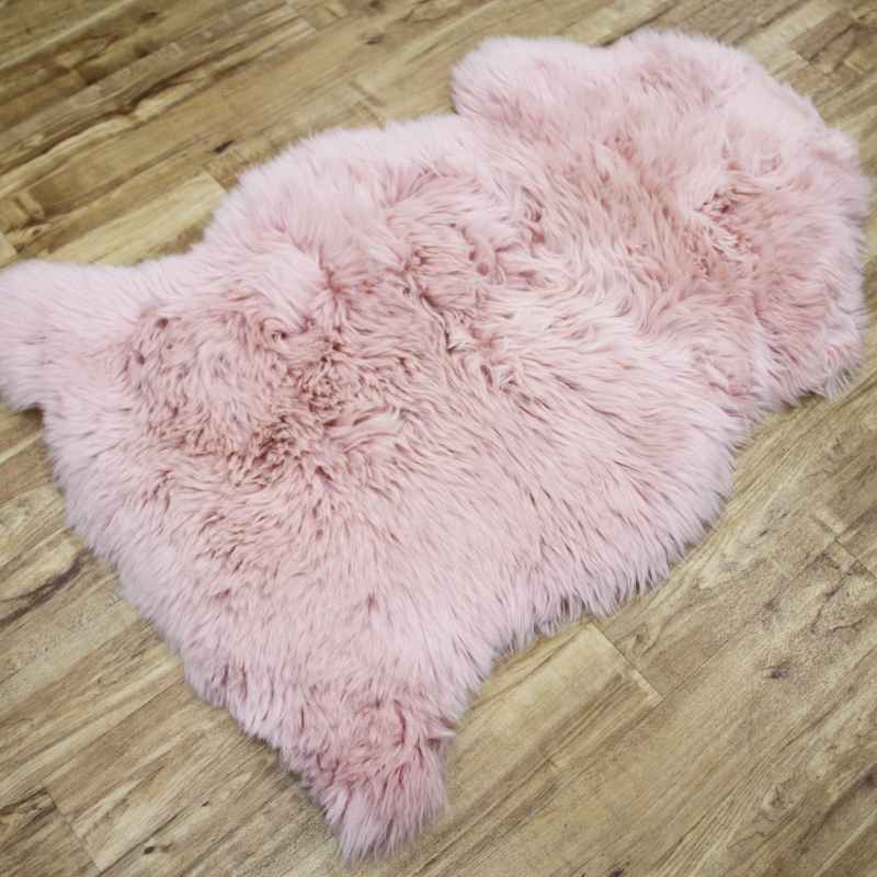 SHEEPSKIN RUGS - NEW ZEALAND QUALITY ROSE