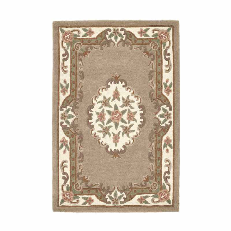 Shensi Traditional Wool Rugs in Beige