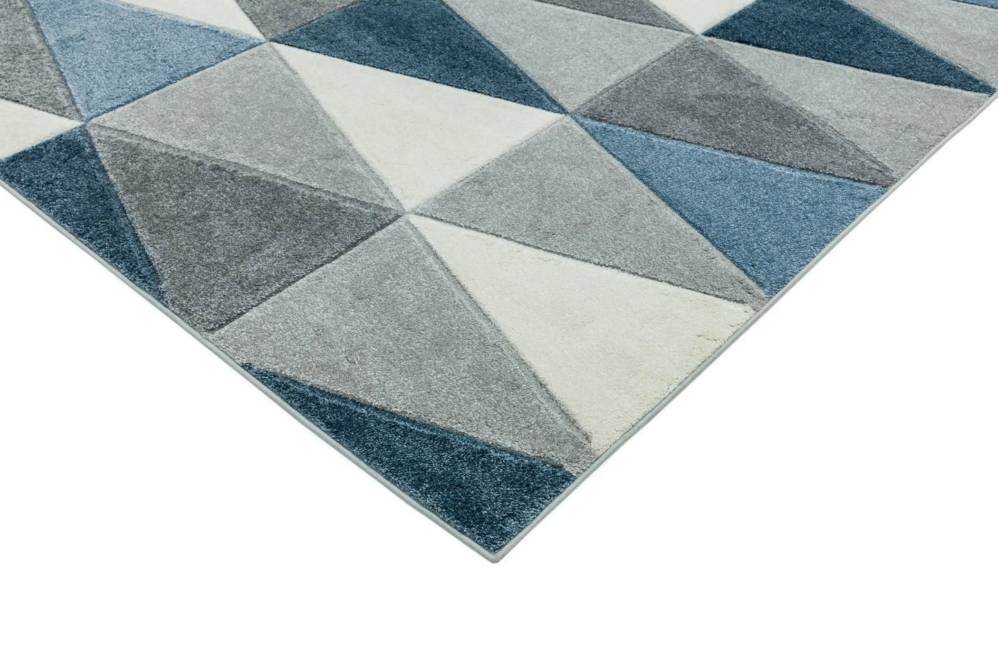 Asiatic sketch sk07 kite blue Blue, Grey Living Room Rug.