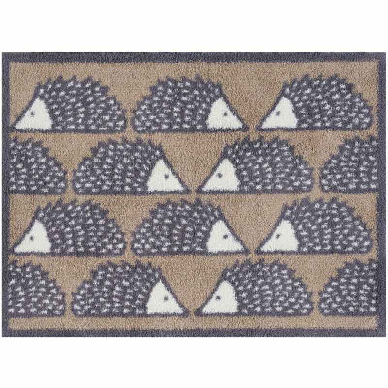 Spike All Over Washable Doormats in Natural Brown by Turtle Mat x Scion