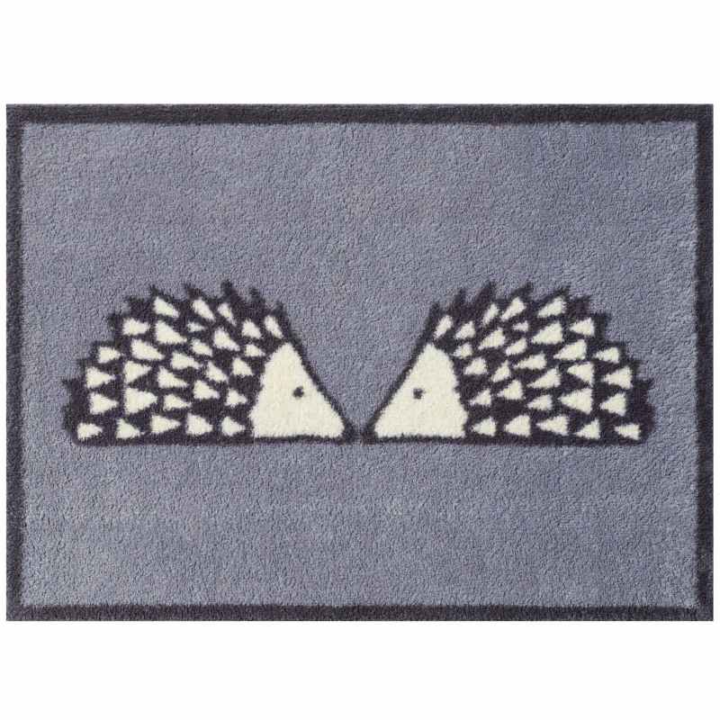 Spike Kissing Washable Doormats in Slate Grey by Turtle Mat x Scion