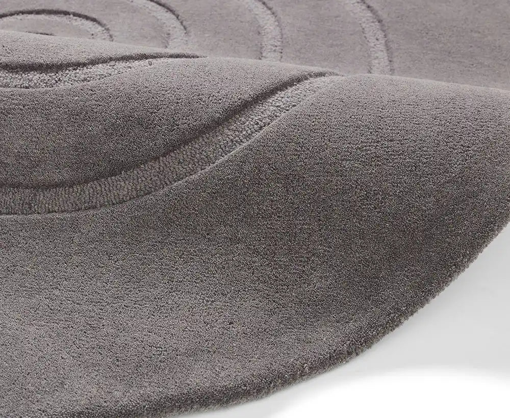 Spiral Grey Rug RS
