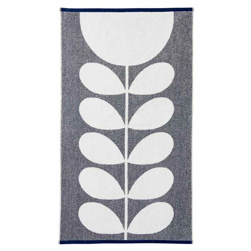 Sunflower Towels by Orla kiely in Whale Blue