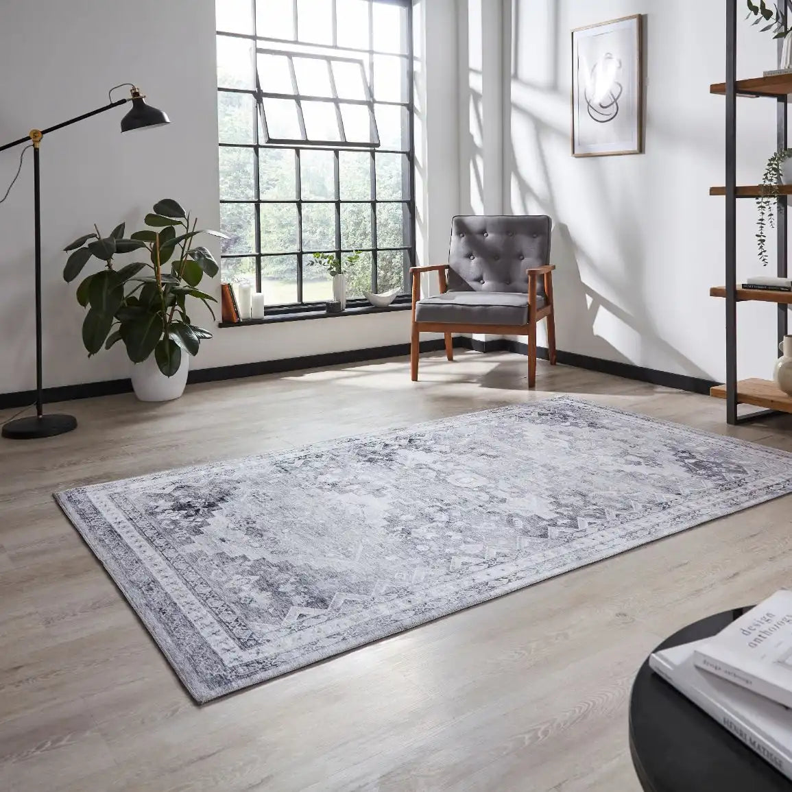 Topaz Think H1265 Grey Rug RS