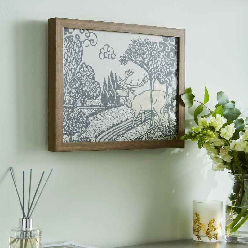 Trecastle Framed Print 115039 by Laura Ashley in Natural