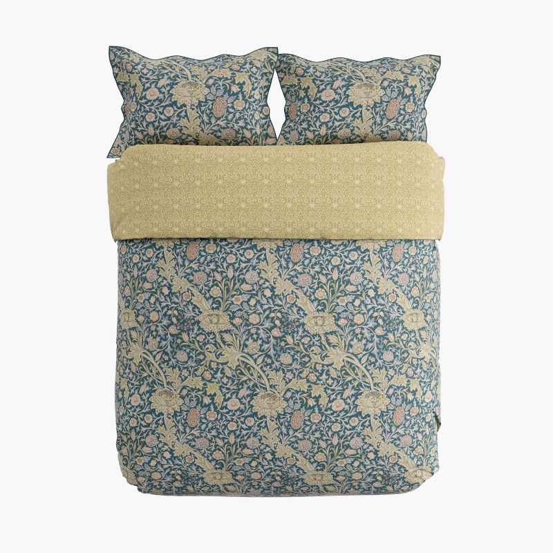 Trent Floral Bedding by Morris & Co in River Wandle Blue