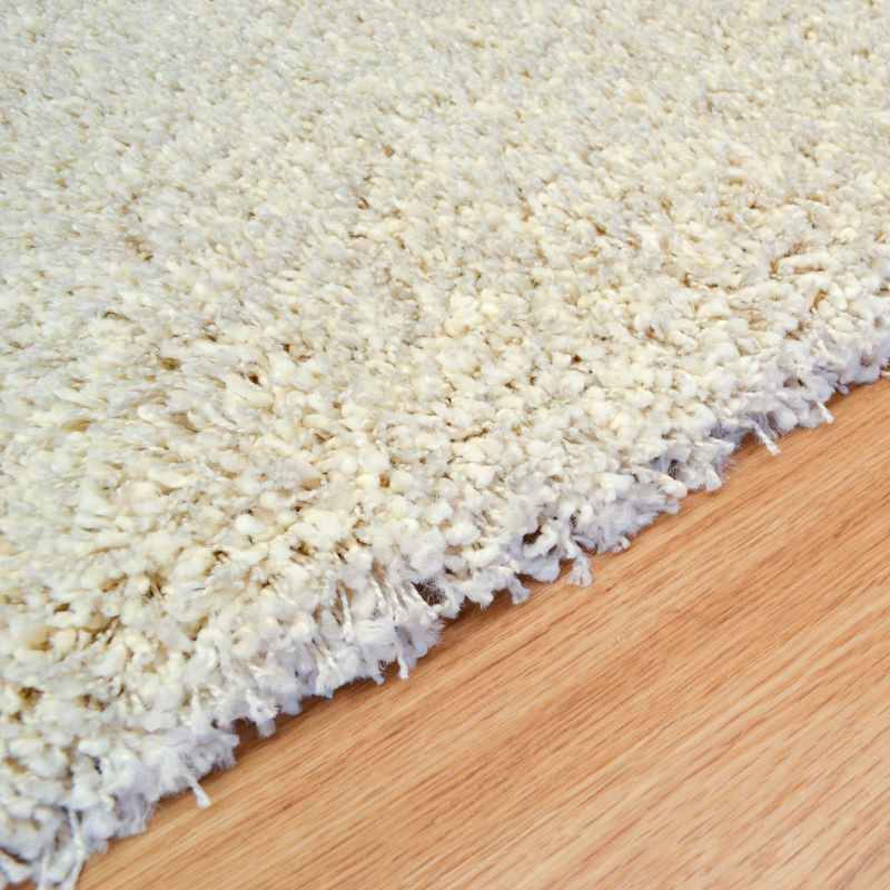 Twilight Speckled Shaggy Rugs 39001 6926 in Light Cream