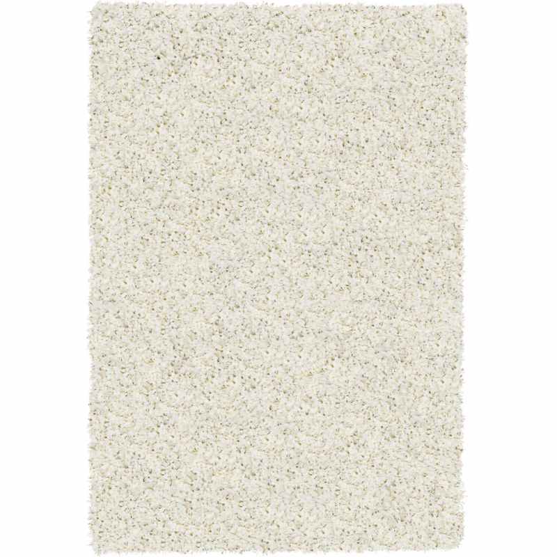 Twilight Speckled Shaggy Rugs 39001 6926 in Light Cream