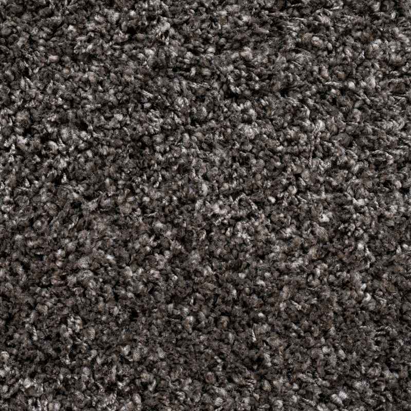 Twilight Speckled Shaggy Rugs 39001 7733 in Charcoal Grey