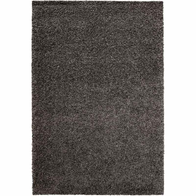 Twilight Speckled Shaggy Rugs 39001 7733 in Charcoal Grey