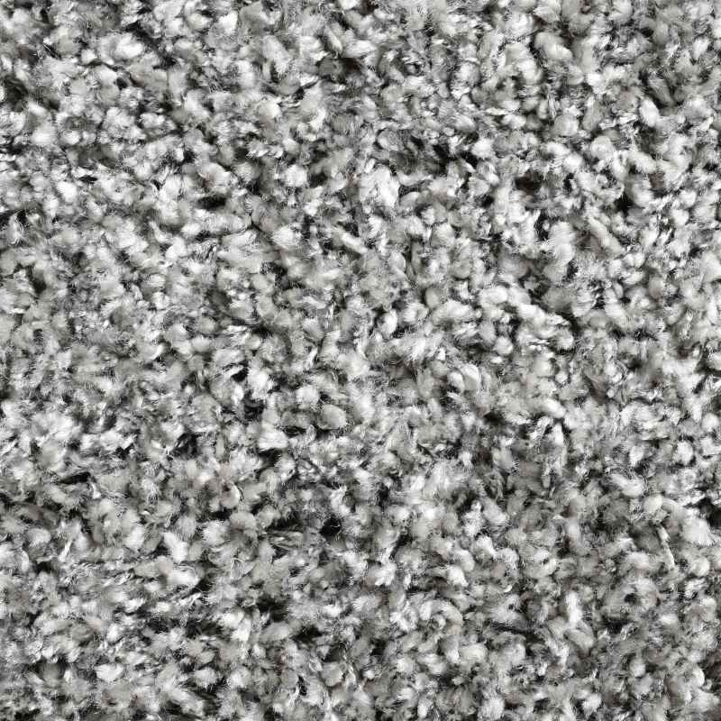 Twilight Speckled Shaggy Rugs 39001 9999 in Silver Grey