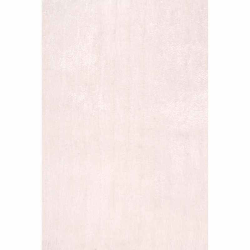Indigo Plain Shaggy Rugs in Ivory