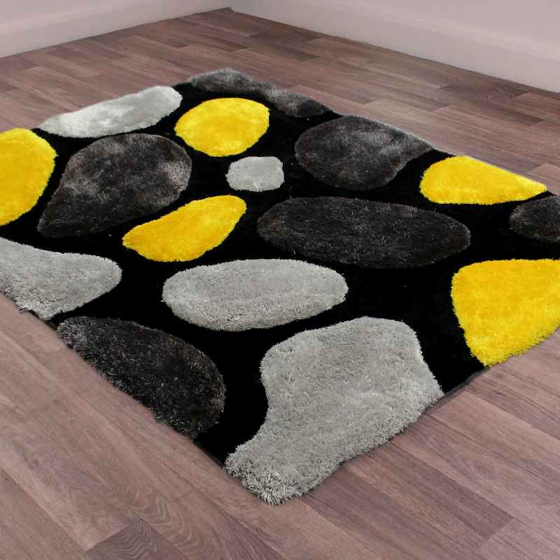 Stepping Stones Rugs in Gold