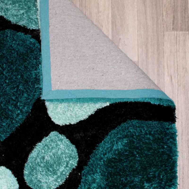 Stepping Stones Rugs in Teal