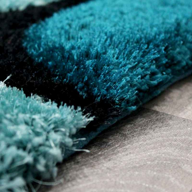 Stepping Stones Rugs in Teal