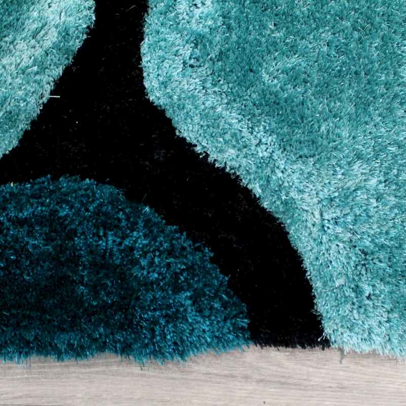 Stepping Stones Rugs in Teal