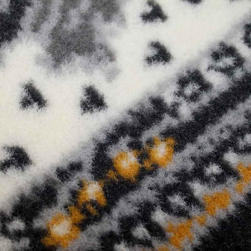 Valencia Plain Bordered Rugs in Grey Mustard