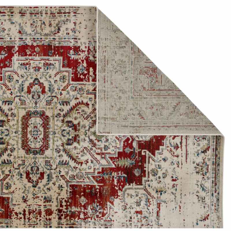 OW Traditional Valeria Red Rug in 204 W