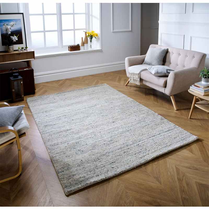 OW Vista Wool Rugs in Cream