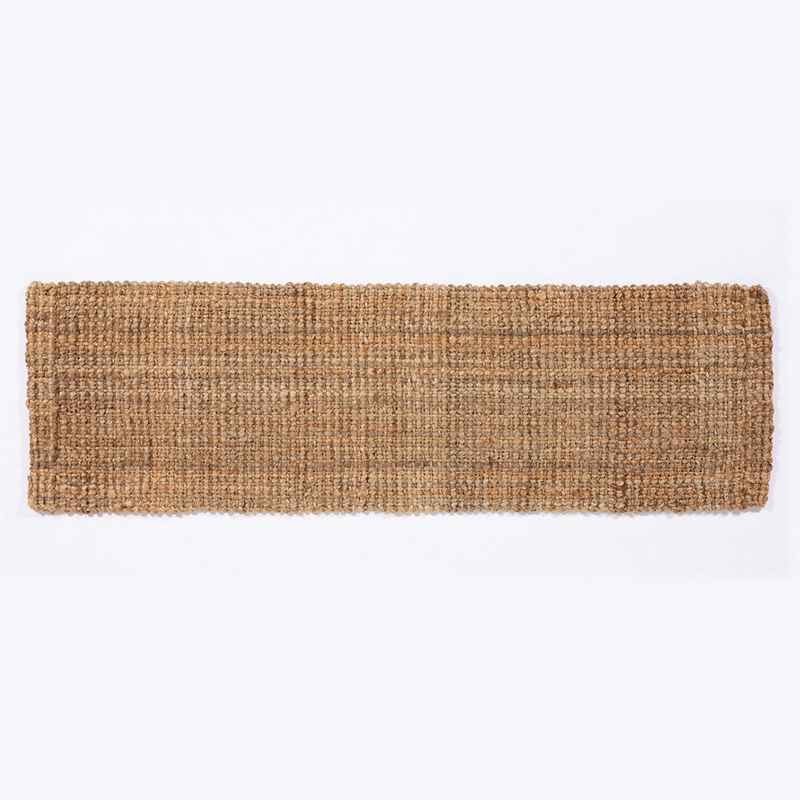 Whitefield Jute Boucle Runner Mat in Natural