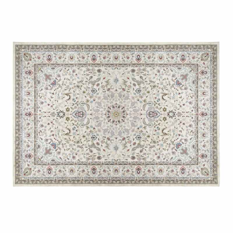 Origins Washable Windsor Traditional Rug in Natural
