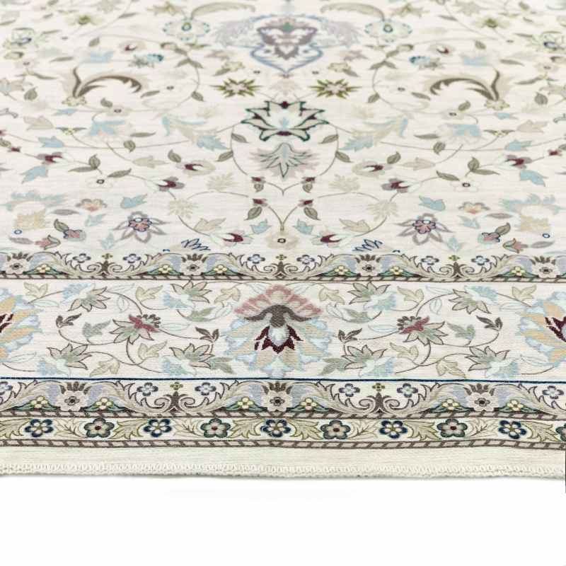 Origins Washable Windsor Traditional Runner Rug in Natural