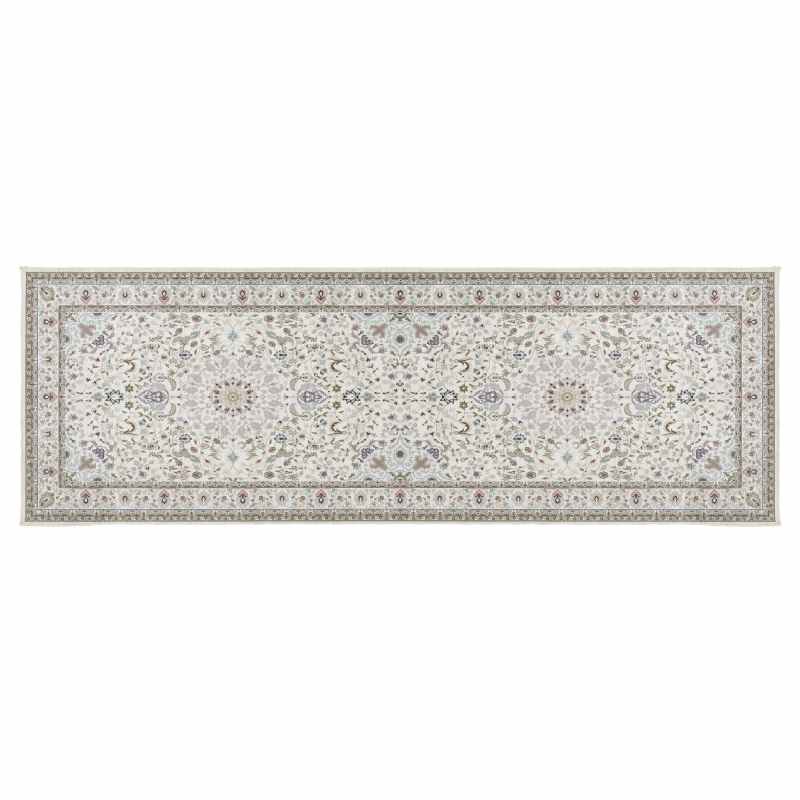 Origins Washable Windsor Traditional Runner Rug in Natural